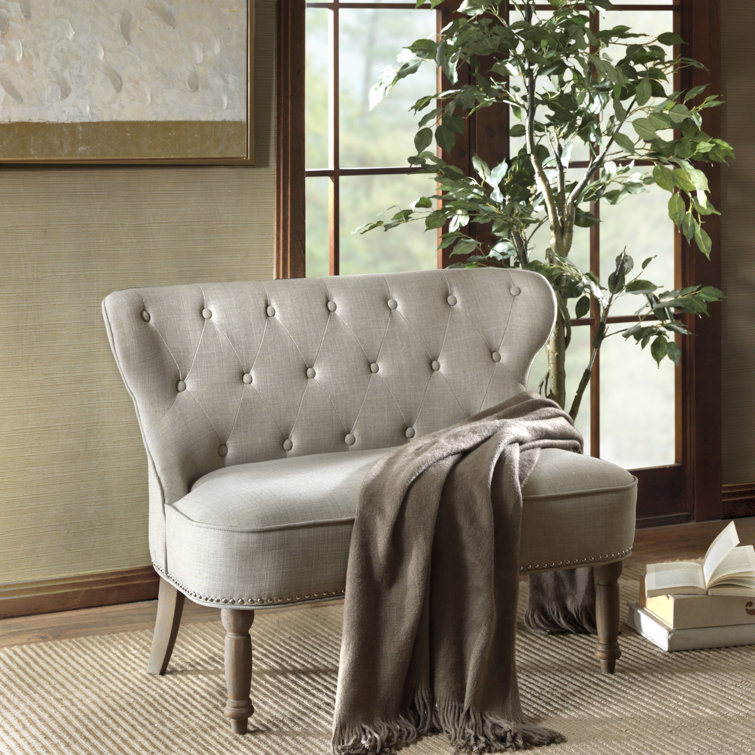 Laurel Foundry Modern Farmhouse Ealy 43.88'' Armless Settee & Reviews